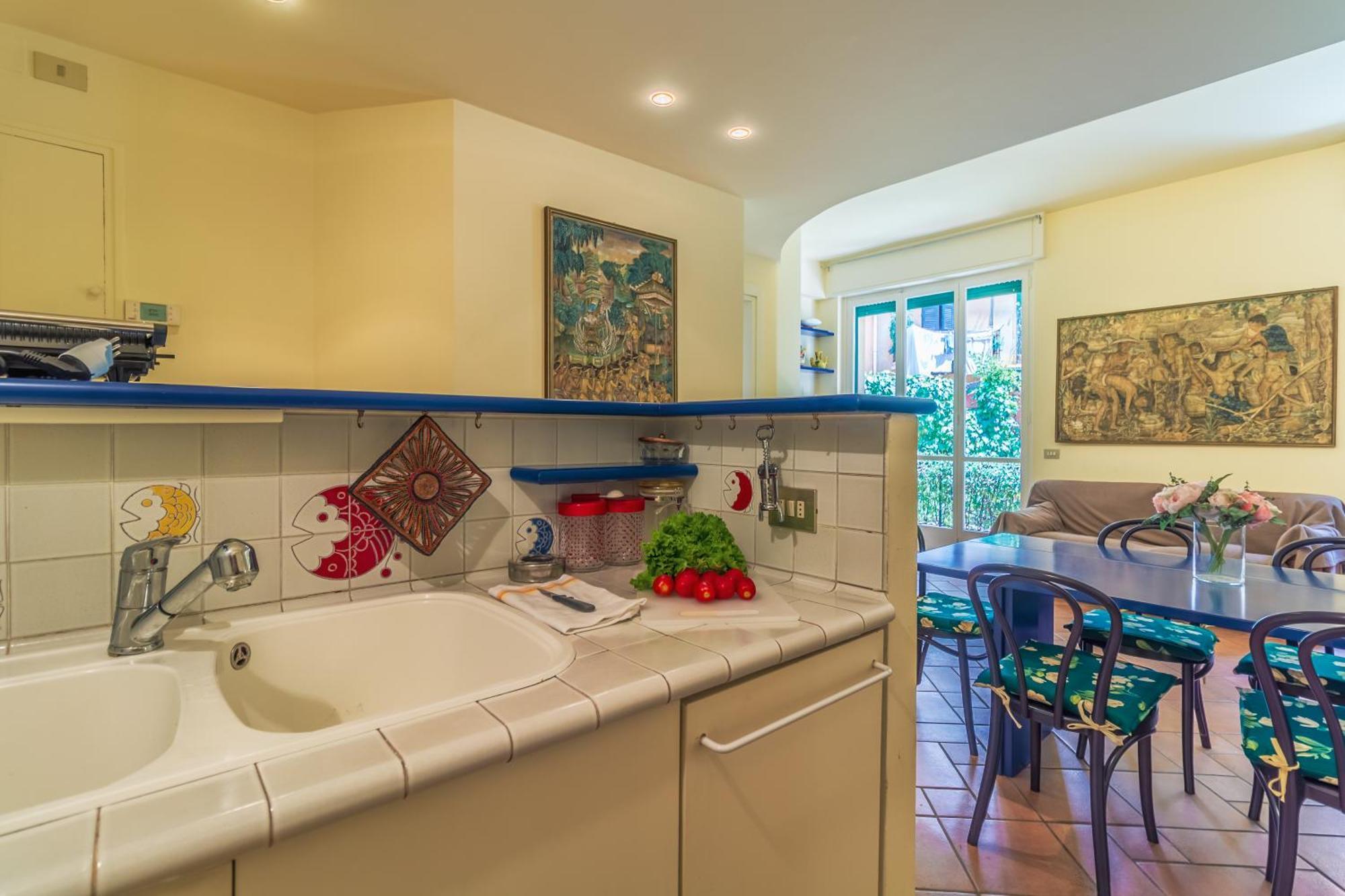 Ferienwohnung Il Giardino Nascosto Relax Vicino Al Porto Rapallo Exterior foto